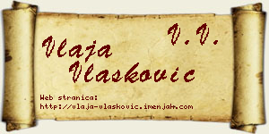 Vlaja Vlašković vizit kartica